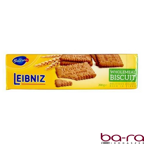 Keksz BAHLSEN Leibniz Vollkorn teljes kiörlésű 200 g