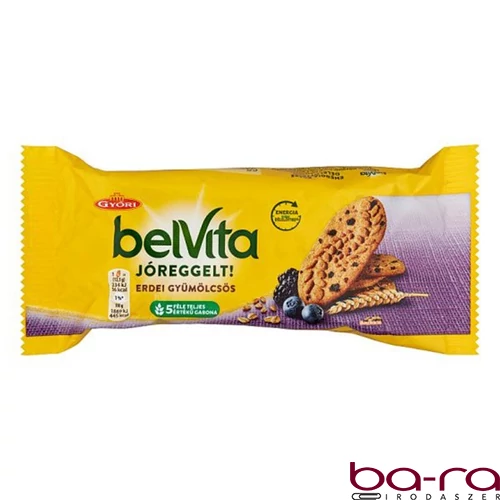 Keksz BELVITA Jó Reggelt! erdei gyümölcsös 50 g