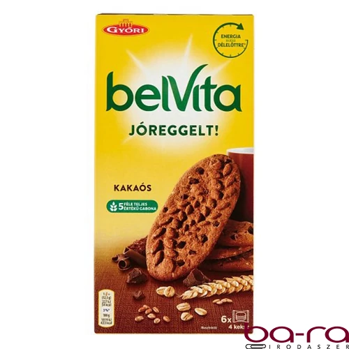 Keksz BELVITA Jó Reggelt! kakaós multipack 300 g