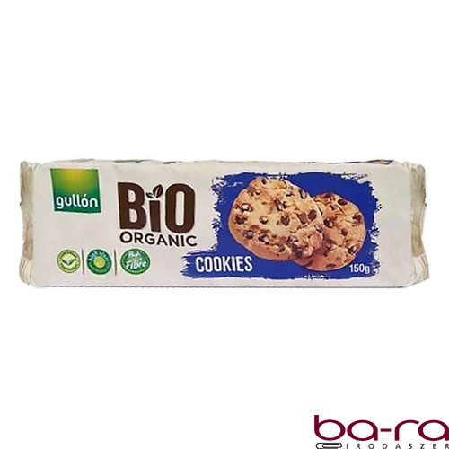 Keksz GULLON Bio Cookies csokoládé darabokkal 150 g