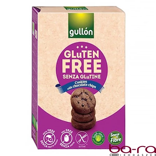 Keksz GULLON Choco Chips gluténmentes 200 g