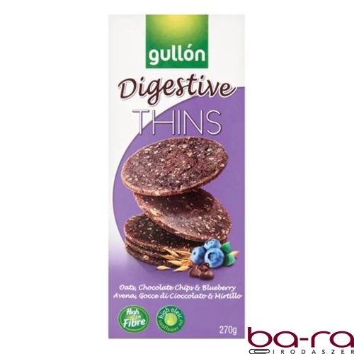 Keksz GULLON Digestive áfonyás 270 g