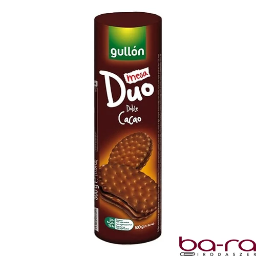 Keksz GULLON Mega Duo duplacsokis 500 g