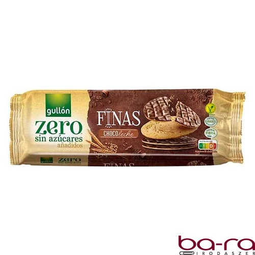 Keksz GULLON Thins Zero tejcsokoládés 150 g