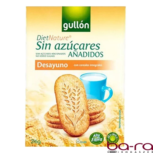 Keksz GULLON több gabonás cukormentes 216 g