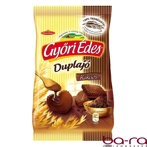 Keksz GYŐRI Édes Duplajó kakaós 150 g