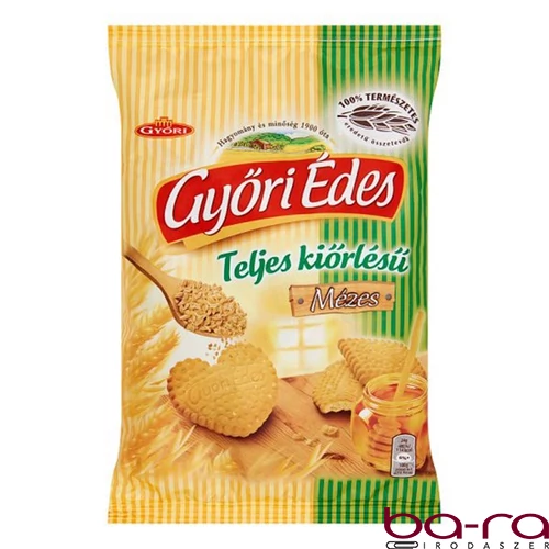 Keksz GYŐRI Édes teljes kiörlésű mézes 150 g