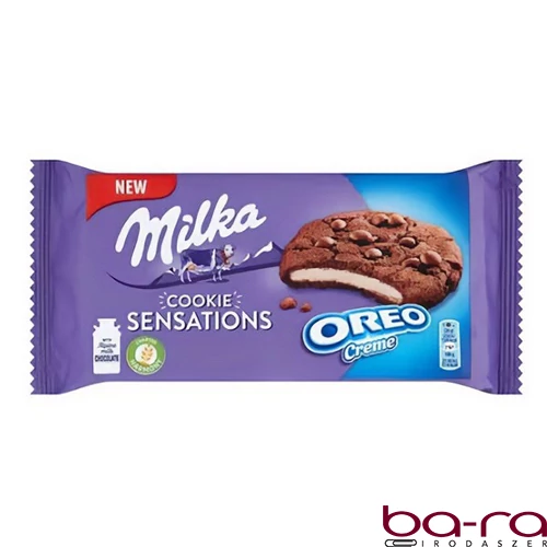 Keksz MILKA Cookie Sensation Oreo Creme 156 g