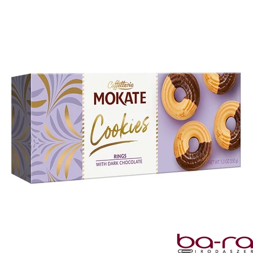 Keksz MOKATE csokoládés karika 150 g