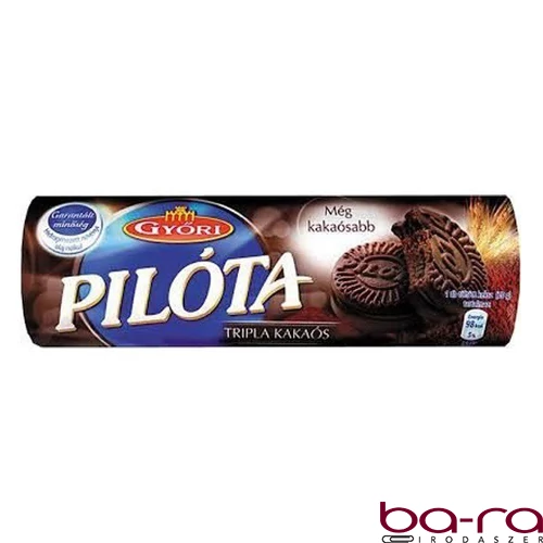 Keksz PILÓTA tripla kakaós 180 g
