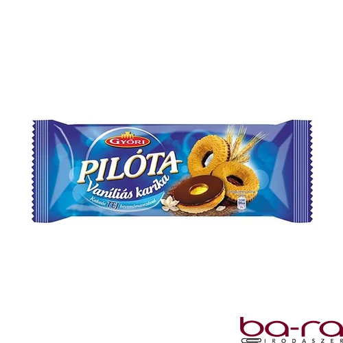 Keksz PILÓTA vaníliás karika tejbevonóval 150 g