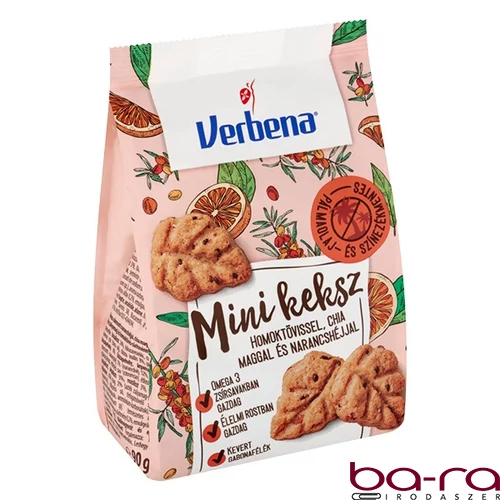 Keksz VERBENA narancs-homoktövis 90 g