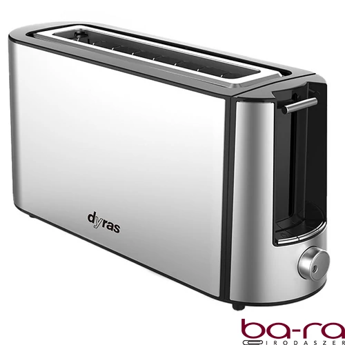 Kenyérpirító DYRAS T-391X 2 nyílás ezüst
