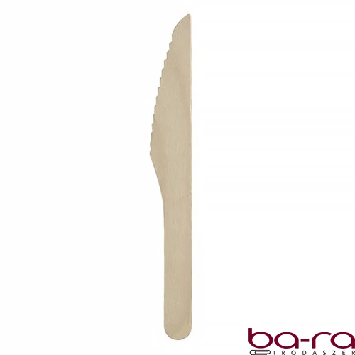 Kés eldobható fa BIO 16cm 100 darabos