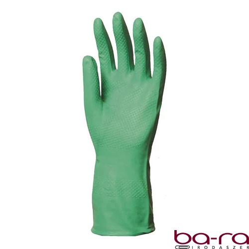 Kesztyű vegyszerálló COVERGUARD nitril érdes zöld 10-es 2 darab/pár