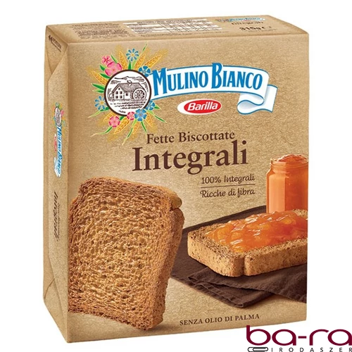 Kétszersült MULINO BIANCO teljes kiörlésű 315 g