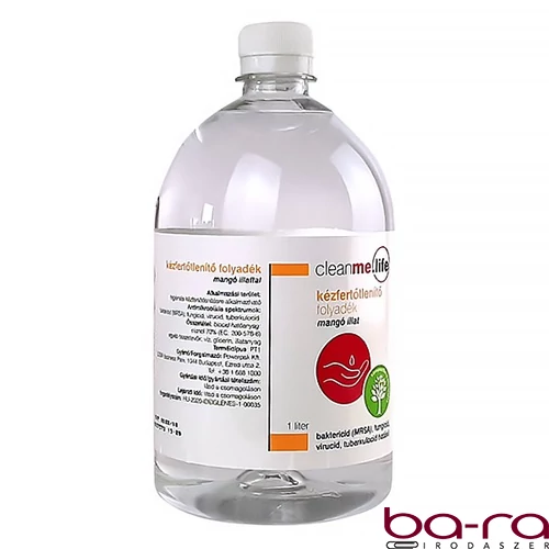 Kézfertőtlenítő folyadék utántöltő CLEANME.LIFE mangó 1000 ml
