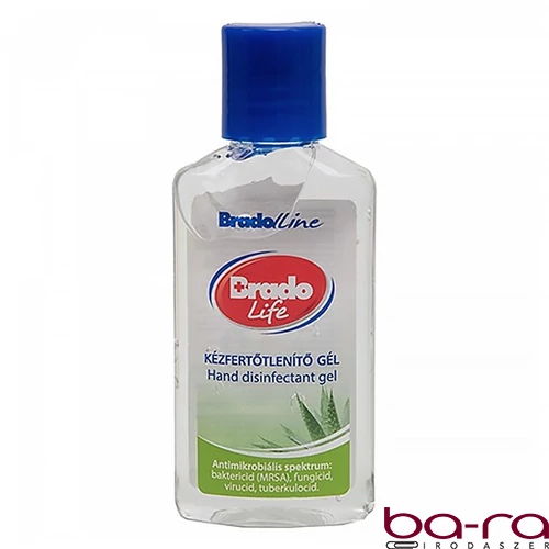 Kézfertőtlenítő gél BRADOLIFE Aloe Vera 50 ml