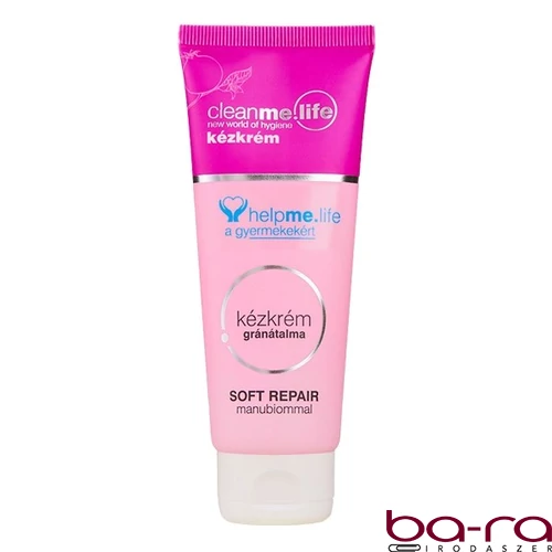 Kézkrém CLEANME.LIFE soft repair gránátalma 75 ml