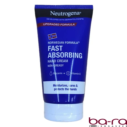 Kézkrém NEUTROGENA Norvég formula gyorsan felszívódó 75 ml tubusos