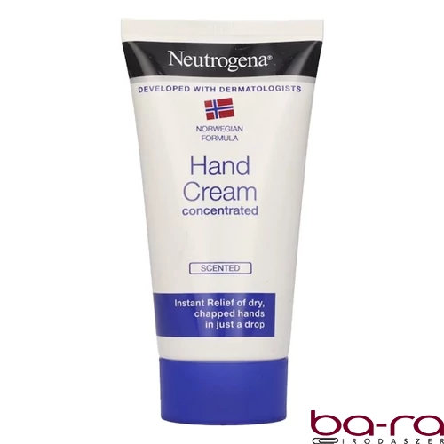 Kézkrém NEUTROGENA Norvég formula koncentrál illatanyaggal 75 ml tubusos