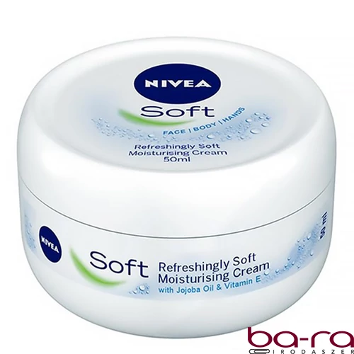 Kézkrém NIVEA Soft 200 ml tégelyes