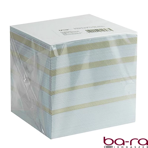 Kockatömb fehér FORTUNA 8,5x8,5x8,5 cm famentes