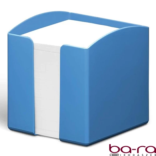 Kockatömbtartó DURABLE Eco műanyag 10x10 cm töltött kék
