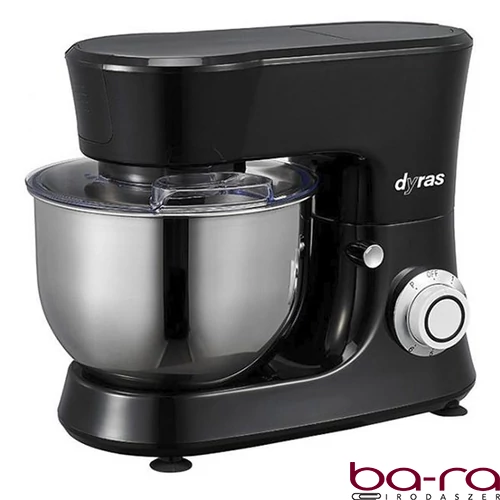Konyhai robotgép DYRAS SM-2011B 1000W 3 keverőszár fekete