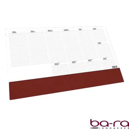 Íróalj TOPTIMER T110 576x407mm bordó 2025.