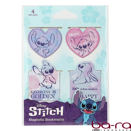 Könyvjelző COOLPACK Lilo és Stitch3 mágneses vegyes mintás