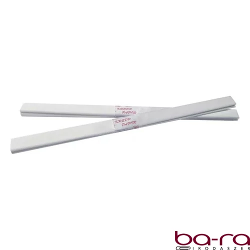 Krepp papír 50x200cm fehér 01