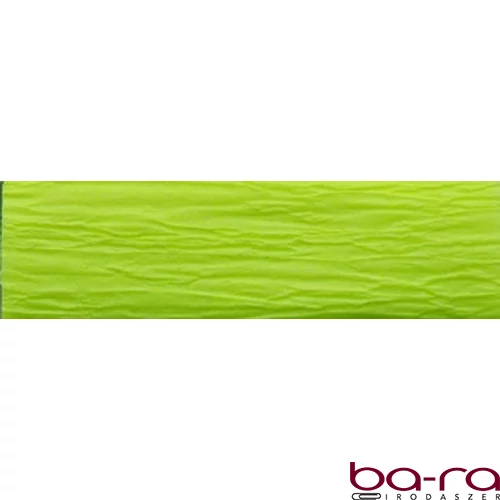 Krepp papír 50x200cm neon sárga