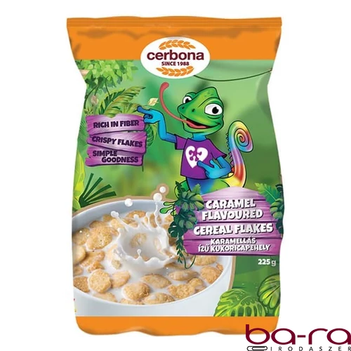 Kukoricapehely CERBONA karamellás 225 g