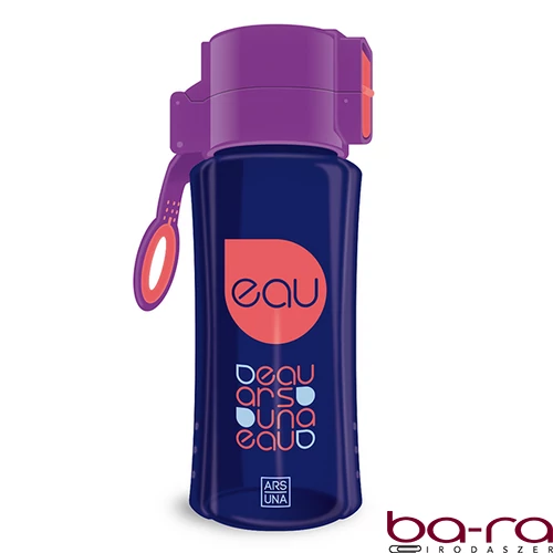 Kulacs ARS UNA műanyag BPA-mentes 450 ml lila-sötétlila