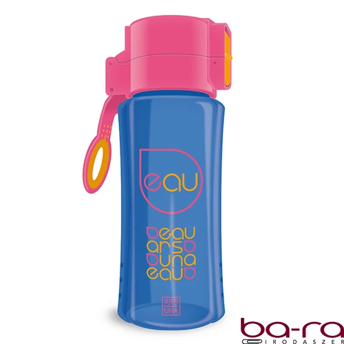 Kulacs ARS UNA műanyag BPA-mentes 450 ml rószaszín-kék