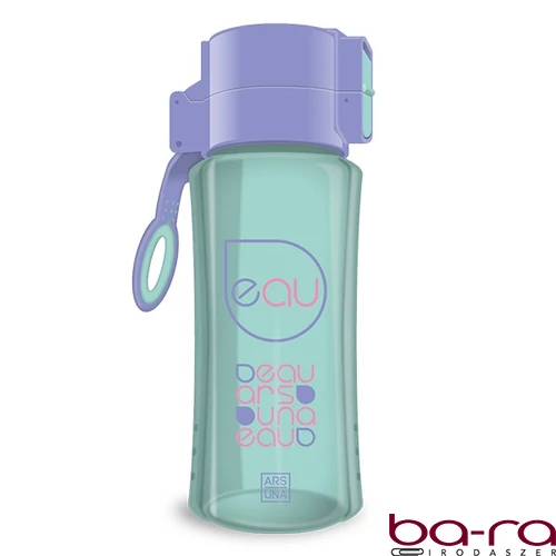 Kulacs ARS UNA műanyag BPA-mentes 450 ml türkiz-lila