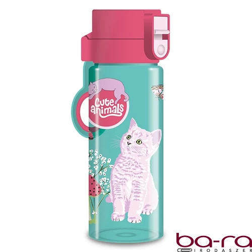 Kulacs ARS UNA műanyag BPA-mentes 475 ml Cute Animals-Kitten