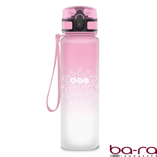 Kulacs ARS UNA műanyag matt BPA-mentes ombre 600 ml Candy floss