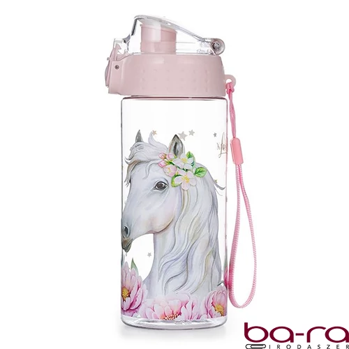 Kulacs OXY CLICK műanyag BPA-mentes 500 ml Horse romantic