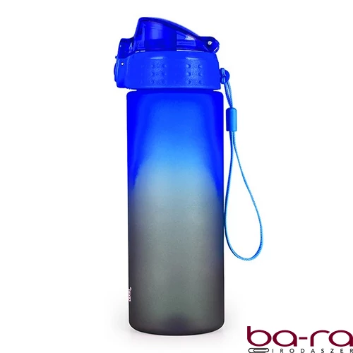 Kulacs OXY CLICK műanyag BPA-mentes 600 ml Ombre fekete-kék