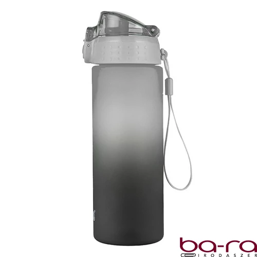 Kulacs OXY CLICK műanyag BPA-mentes 600 ml Ombre fekete-szürke