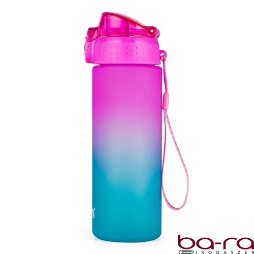 Kulacs OXY CLICK műanyag BPA-mentes 600 ml Ombre kék-rózsaszín