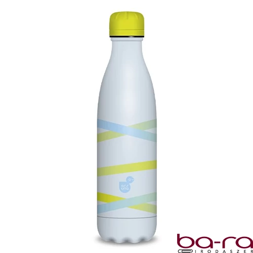 Kulacs duplafalú ARS UNA fém 500 ml Ribbon sárga