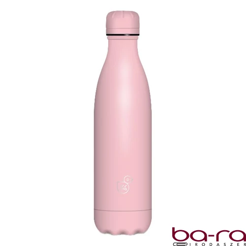 Kulacs duplafalú ARS UNA fém 500 ml Rose
