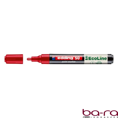 Lakkmarker EDDING 50 2-3 mm piros