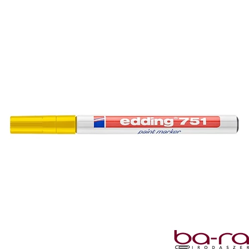 Lakkmarker EDDING 751 1-2mm sárga