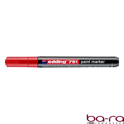 Lakkmarker EDDING 791 1-2mm piros