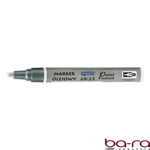 Lakkmarker GRAND GR-25 2-3 mm ezüst