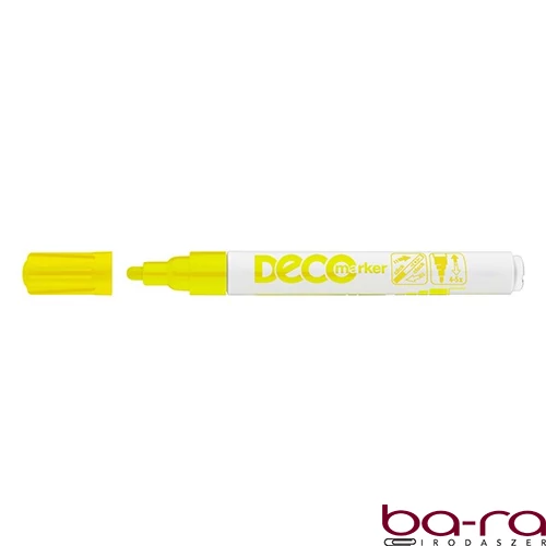 Lakkmarker ICO DecoMarker 2-4mm sárga